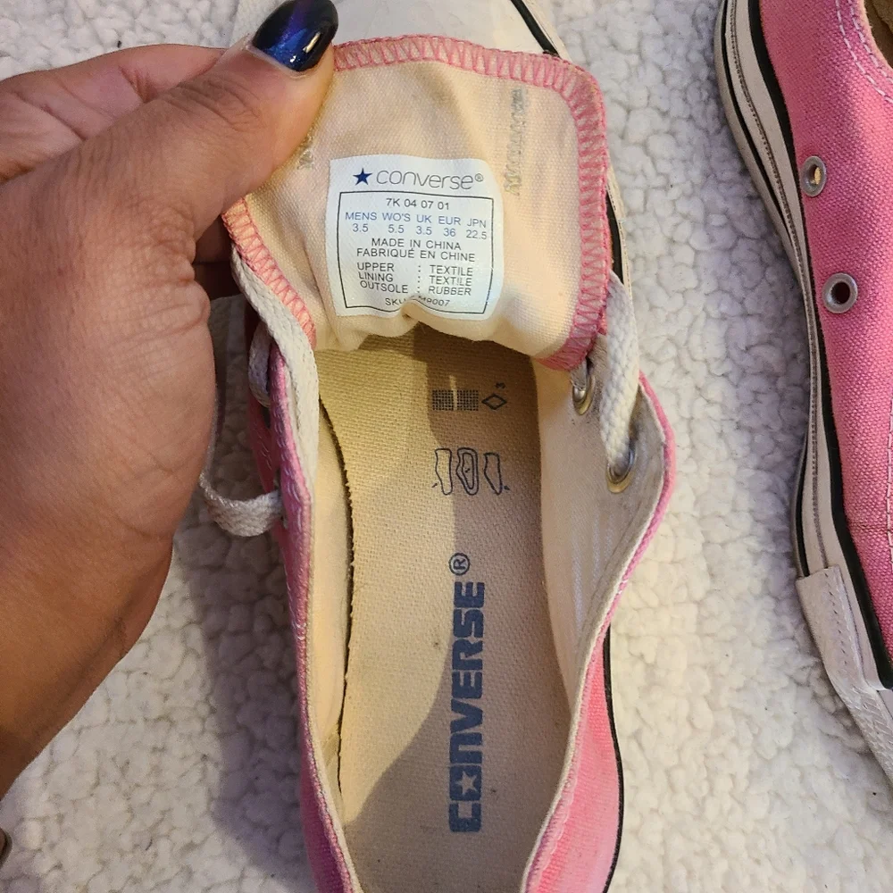 Converse All⭐Star pink low sneakers